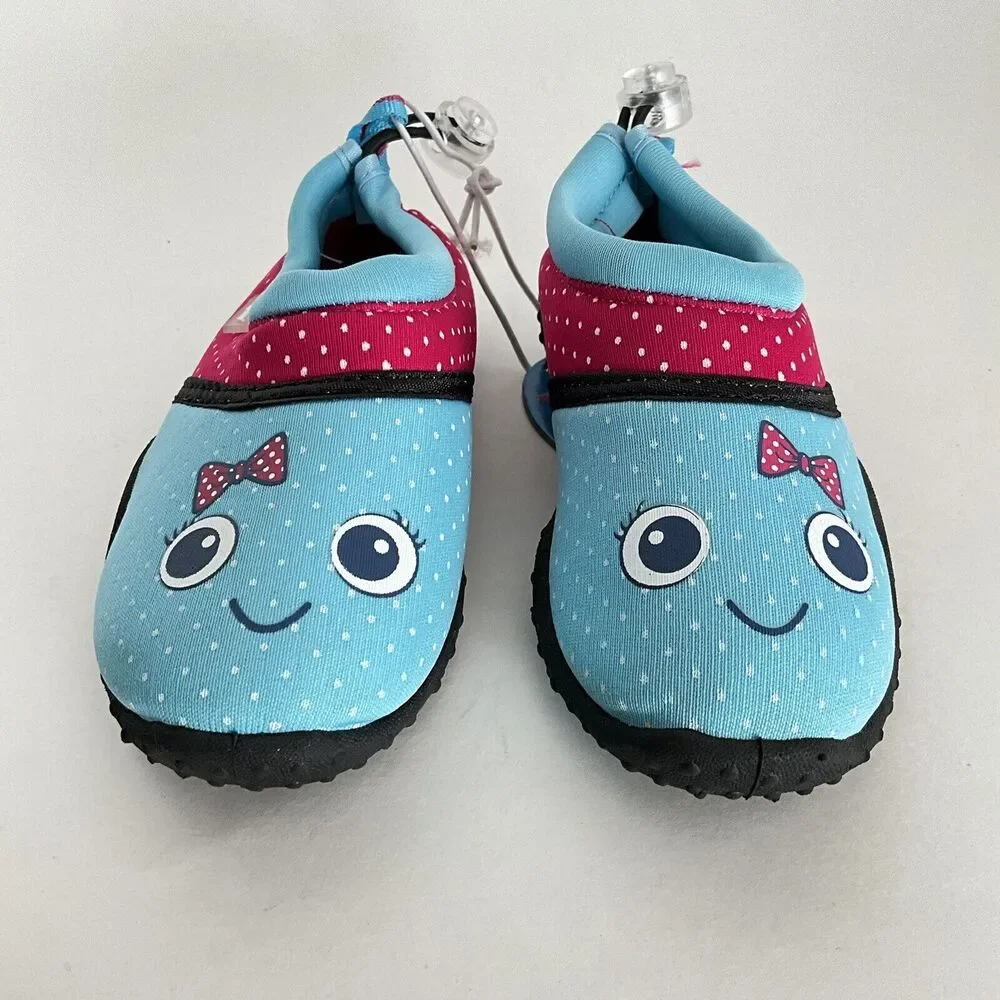 Just Speed Water Shoe Quick Dry Beach Pool Blue Kids 8